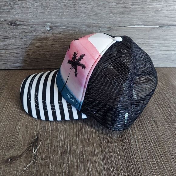 Roxy Sunset Palm Trucker Hat - Picture 3 of 5